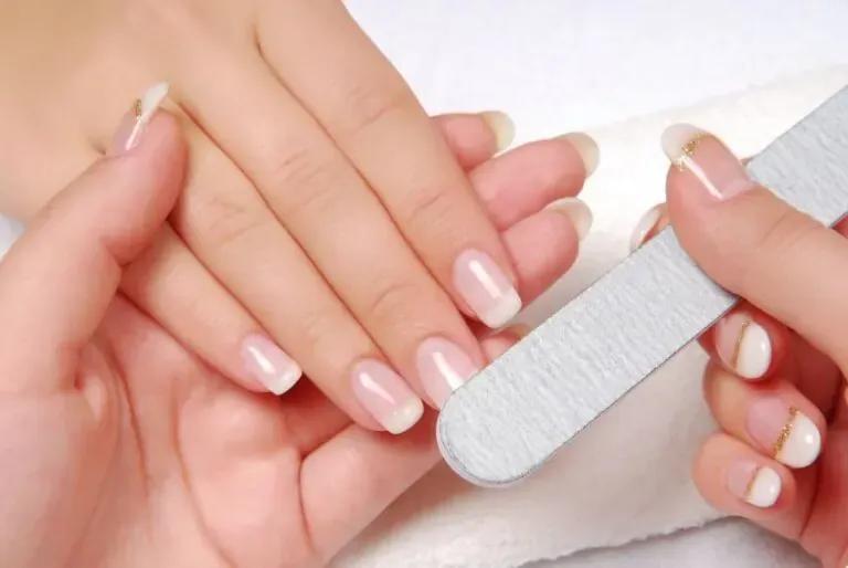 Dip French at Luxe Nails & Spa in Newark