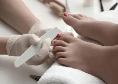 Callus Removal at Luxe Nails & Spa in Newark